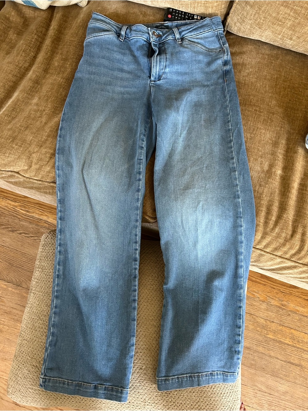 J. Jill Light Blue Wide-Leg Jeans